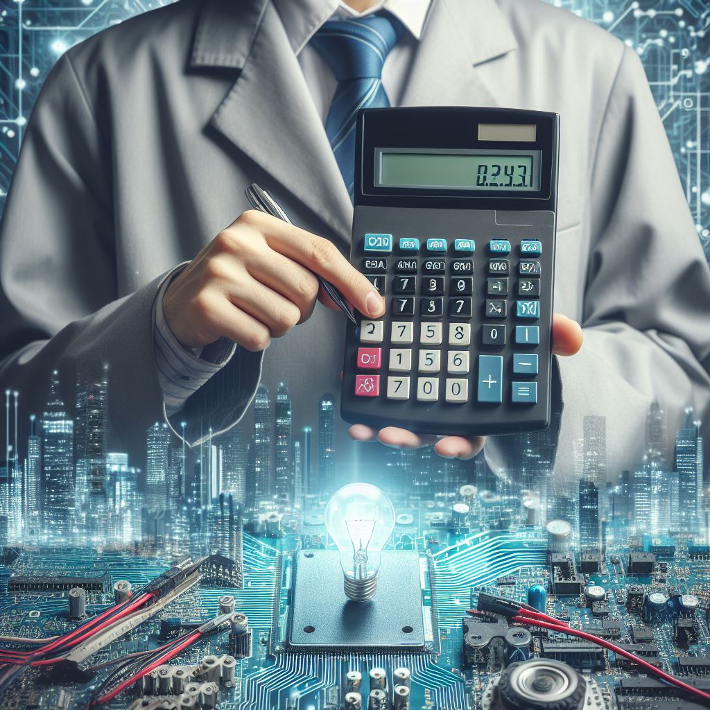 Nickzom Calculator Calculates the Capacitive Reactance of a Simple AC Circuit