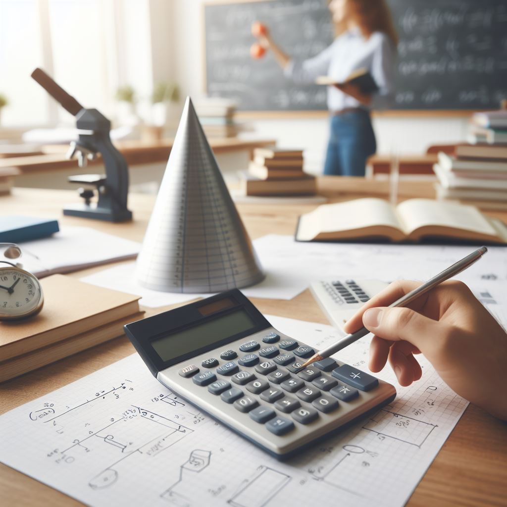 How to Calculate and Solve for the Area, Radius, Diameter and Slant Height of a Cone | The Calculator Encyclopedia