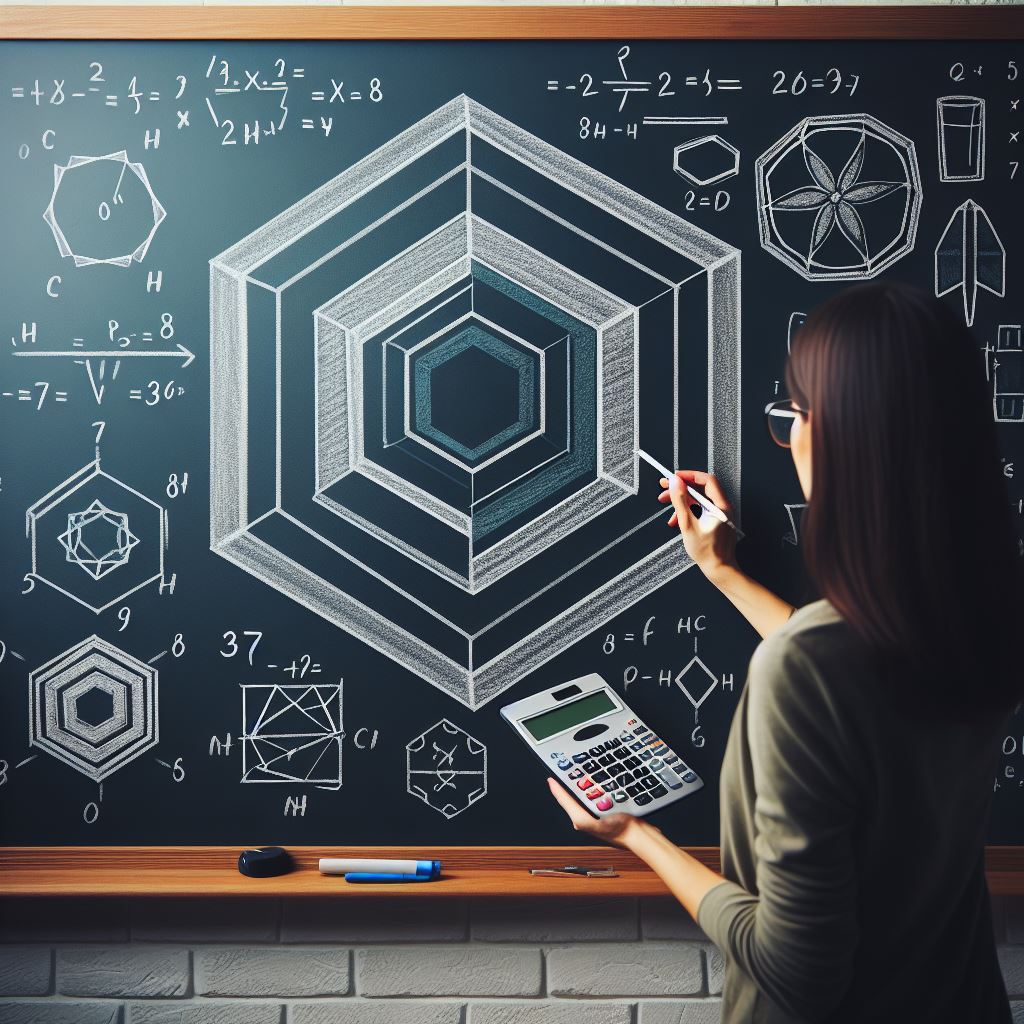 How to Calculate and Solve for the Length of a Side and Area of a Hexagon | The Calculator Encyclopedia