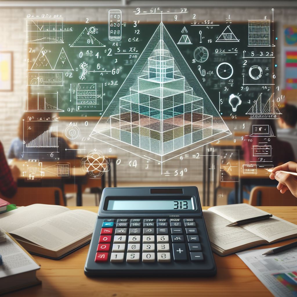 How to Calculate and Solve for the Height, Base Edge and Volume of a Square Pyramid | The Calculator Encyclopedia