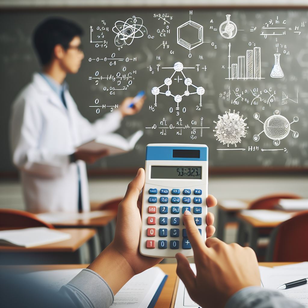 How to Calculate and Solve for the number of Particles in a Substance and Number of Moles | The Calculator Encyclopedia