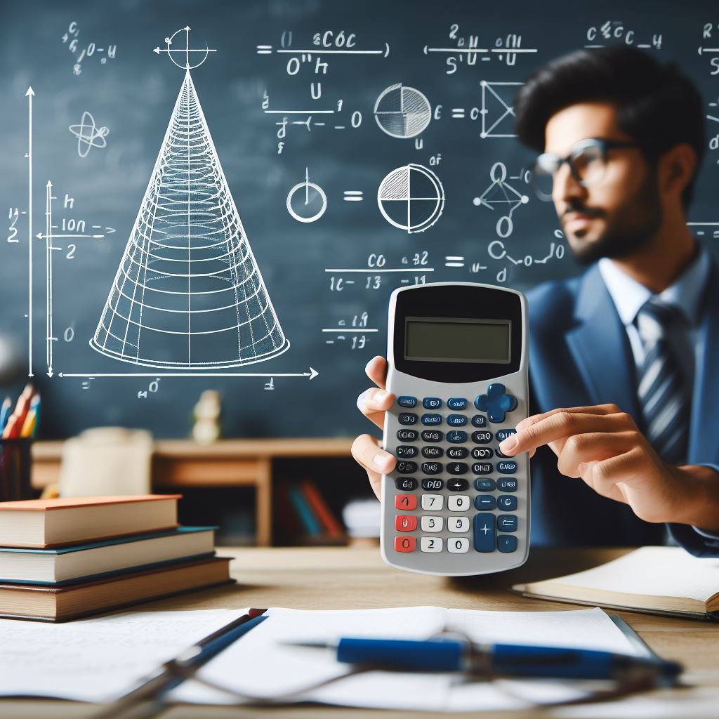 How to Calculate and Solve for the Height and Volume of a Conical Frustum | The Calculator Encyclopedia