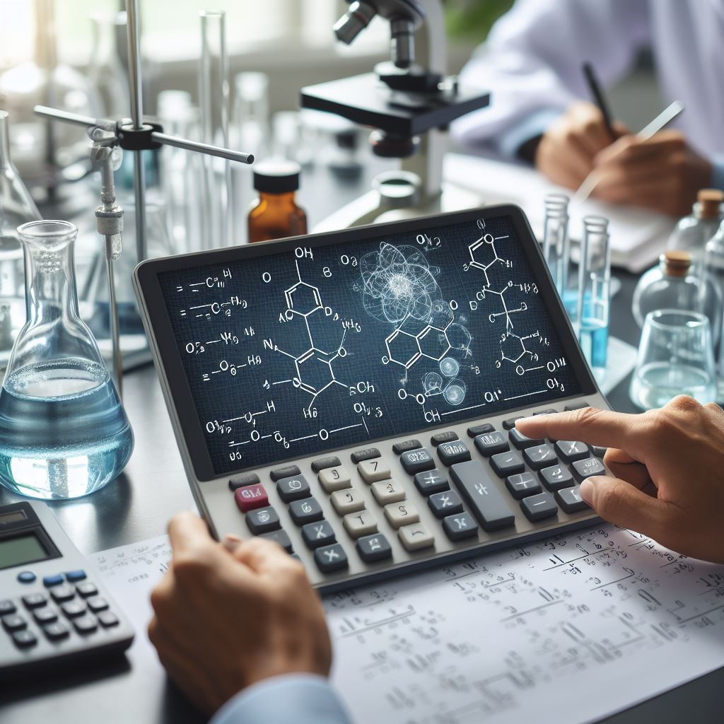 How to Calculate and Solve for the Number of Moles, Volume and Molar Concentration in Chemistry | Nickzom Calculator