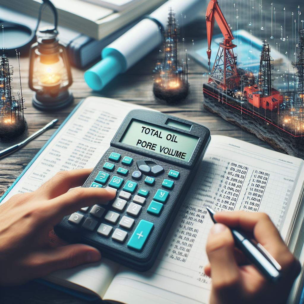 How to Calculate and Solve for Total Oil Pore Volume of Reservoir Fluid Flow