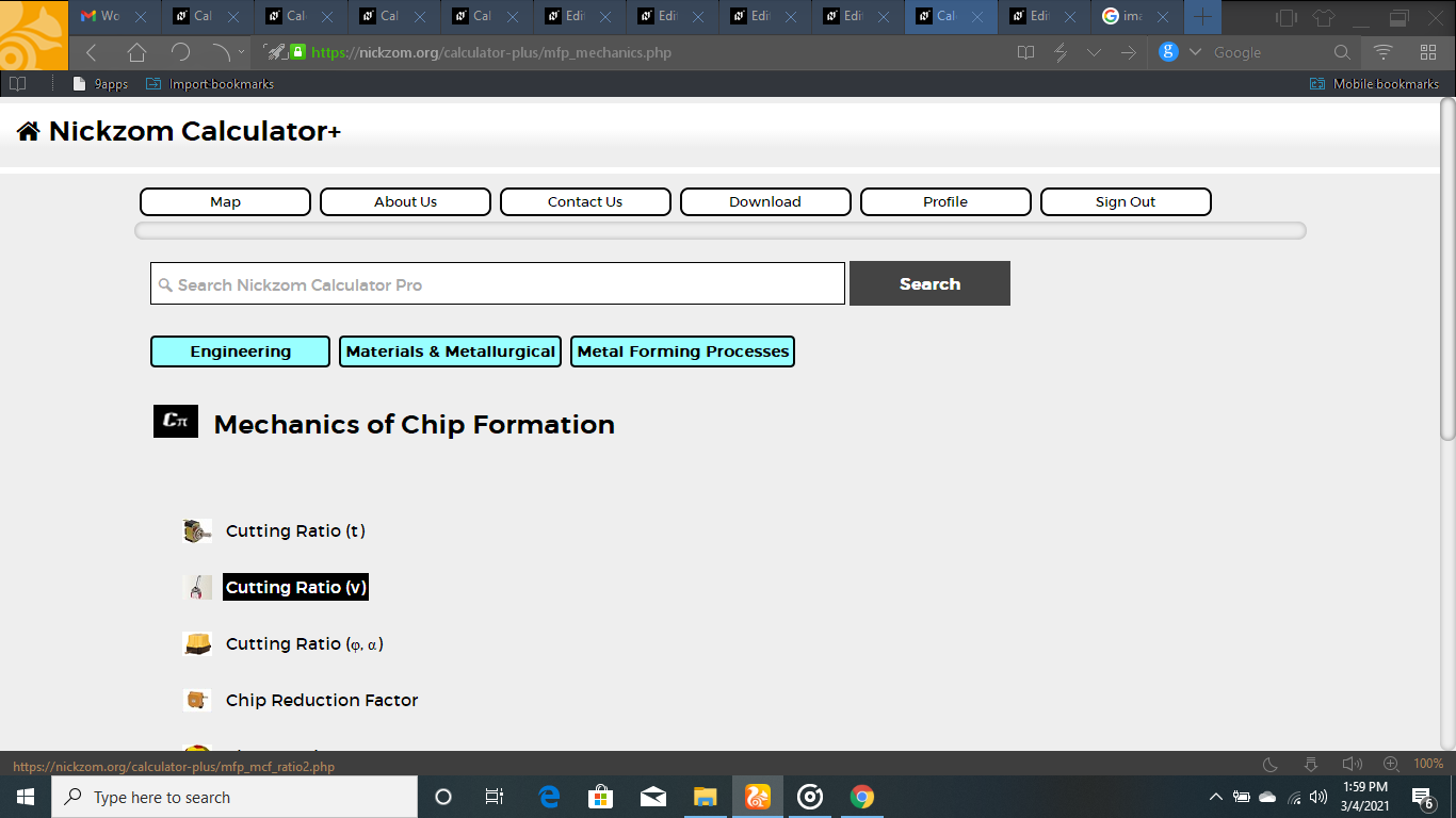 How to Calculate and Solve for Cutting Ratio | Mechanics of Chips Formation