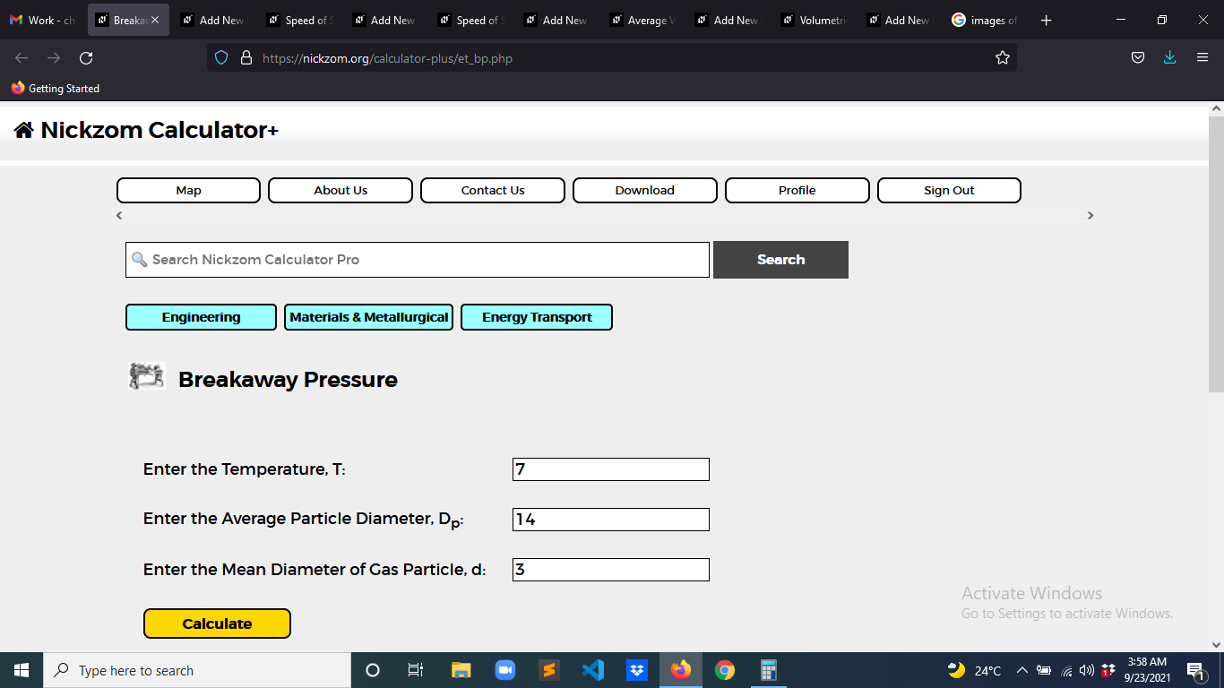 How to Calculate and Solve for Breakaway Pressure | Energy Transport