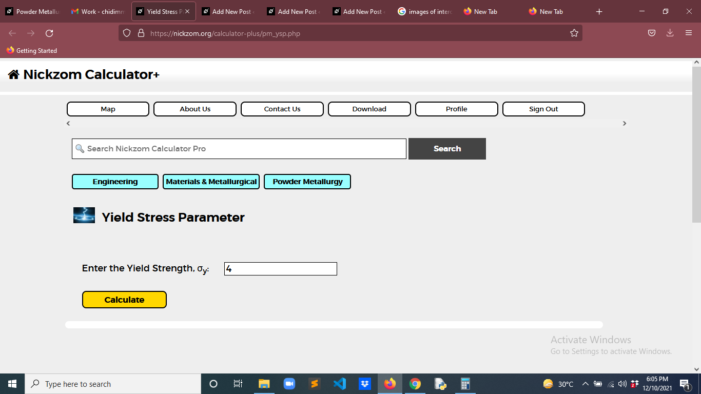 How to Calculate and Solve for Yield Stress Parameter | Powder Metallurgy